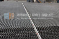 Heavy duty expanded metal mesh