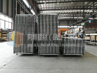 Galvanized steel precast rib lath