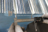 Ceiling plaster mesh rib lath