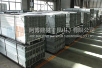 Galvanized steel rib lath