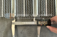 Rib lath formwork